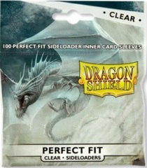 Dragon Shield Standard Size Side-Load Perfect Fit Sleeves - Clear - 100ct